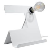 INCLINE DESK LAMP WHITE E27 1X60W IP20
