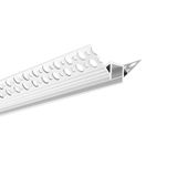 Corner aluminum profile AS for plasterboard, 51x23mm, without diffuser, 2m