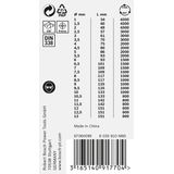 HSS Twist Drill Bit PointTeQ 25pcs ProBox 1- 13mm 25 pcs.