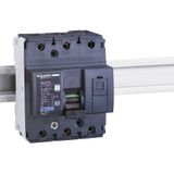 Miniature circuit-breaker, Acti9 NG125N, 3P, 125 A, B curve, 25 kA (IEC 60947-2)
