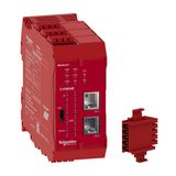 CPU 8I + 4O, embedded network, spring