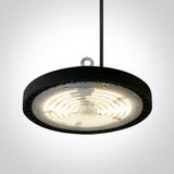 BLACK 100W CCTV PV BV UFO IP65 230V