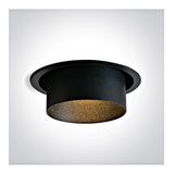 10105Y/B BLACK GU10 10W DARK LIGHT