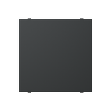 Blank cover plate - 2M - Matt Black