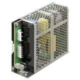 Power Supply, 100 W, 100 to 240 VAC input, 24 VDC, 4.5 A output, DIN-rail mounting, connector S8FS2038M