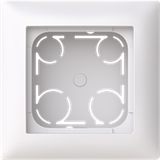 1gang Surface mounted housing flat