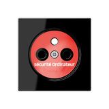 Cover for socket, French/Belgian system A1521FKISWPL-5