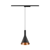 LALU® CONE 15, Lampshade, Mix&Match, H:17 cm, black