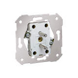 Double socket outlet with earthing, 16A