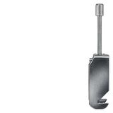 Shield terminal, for direct shield attachment on conductive mounting panels