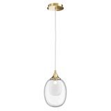 Modern Aura Pendant lamp Brass