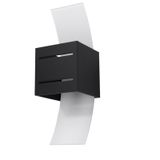 LORETO WALL LAMP BLACK G9 1X40W IP20