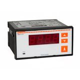 Ammeter, single-phase, 1 current value, 1 max current value, 1 min current value. Relay output for control and protection functions