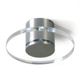 Roze-I-R LED 6x0,2W 6000K, IP20, aluminium
