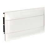 1X18M FLUSH CABINET SMOKED DOOR EARTH+XNEUTRAL TERMINAL BLOCK FOR MASONRY WALL