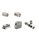 RockStar® HDC kits-Heavy-duty connectors, Kit, HA, Size: 2, Poles: 10, Screw connection, 250 V, 16 A, PG 16