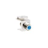 KEYSTONE F-CONNECTOR WHITE  20-PACK