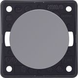 Push-button, NO contact, screw terminals, Integro - Design Flow/Pure, 