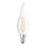 Spuldze FILAM. LED E14 4W=40W B35 CH 2700K 470Lm Osram