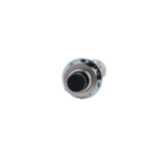 Proximity sensor, inductive, nickel-brass, short body, M12, unshielded