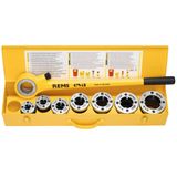 REMS eva Set high-quality pipe threader, for pipes R 1/2-3/4-1-1 1/4"