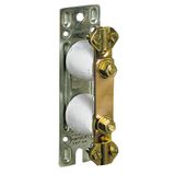 Terminal strip Cosga with metal plate 150×45mm screw fixing Ø3.5mm