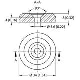 HF Tag   TW-R34-8-M-B320