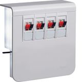 acc.box SL20080 socket+4 loudsp p.white