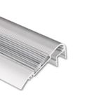 Step-on aluminum profile BF 68x25mm without diffuser 2m