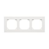 Triple frame, antibacterial white