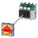 SENTRON, switch disconnector 3LD5 UL, main control switch, 4-pole, approved