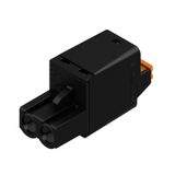 PCB plug-in connector, female plug, 5.08 mm, Number of poles: 2, 180°, PUSH IN with actuator, Clamping range, max. : 3.31 mm², Box