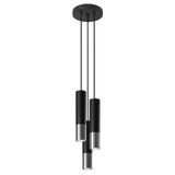 LOOPEZ 3P HANGING LAMP BLACK/CHROME GU10 3X40W IP20