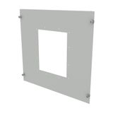 ProfiSNAP Front Plate, for enclosure width 600mm, H=500mm, prepared fo