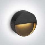 67359/AN/V ANTHRACIT WALL LIGHT 3W CCTV IP65 DARK LIGHT 230V