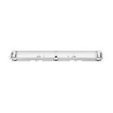 Tri-Proof Light Fixture, IP65, Grey Base, Transparent Cover, Metal Board  658×92×56mm