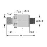 Pressure Transmitter With Current Output (2-Wire)   PT40V-1004-I2-H1143