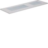 Slid. clos. plate, Univers, 1350x400 mm