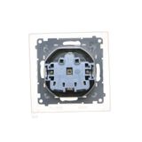 SOON ON SALE, buttons for the double switch, (rocker), Simon 24, IP20/IP44, cashmere