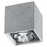 Spot VALDE 140 concrete GU10 1x40W IP20