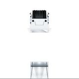 P-INF Q100WW 1000-940 LDO AL TL - LED ceiling-recessed luminaire