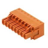 PCB plug-in connector, female plug, 5.08 mm, Number of poles: 5, 270°, Tension-clamp connection, Clamping range, max. : 3.31 mm², Box