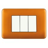 FRAME 3 MOD F/ ADAPTER 3 MOD COPPER