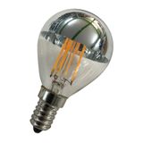 LED Filament G45 E14 240V 3W 2700K TM Silver