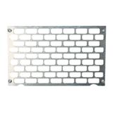 Perforated faceplate 12MOD