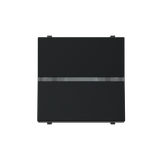 Switch 2-way, SP with indicator LED - 2M - Matt Black