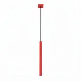 Pendant lamp PASTELO 1 red