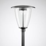 Post-top luminaires Lumantix Pilz (LTX P) CLO (normal) Lens Anthracite ETDD 17,50W 1800lm 70 asymmetric wide (AB2L) IP65 IK07 5 SDCM 7308251