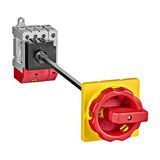 Emergency-Stop Main Switch 4-pole, base mounted, 20A