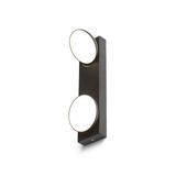 ELISEO II surface mounted black 230V LED 2x5W 3000K
